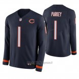 Maglia NFL Therma Manica Lunga Chicago Bears Cody Parkey Blu