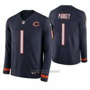 Maglia NFL Therma Manica Lunga Chicago Bears Cody Parkey Blu